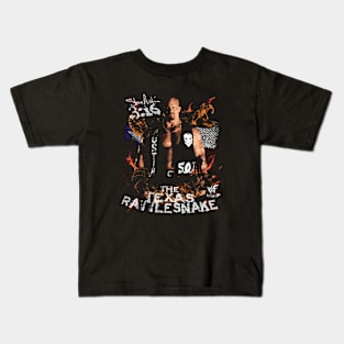 Stone Cold Steve Austin The Texas Rattle Snake Kids T-Shirt